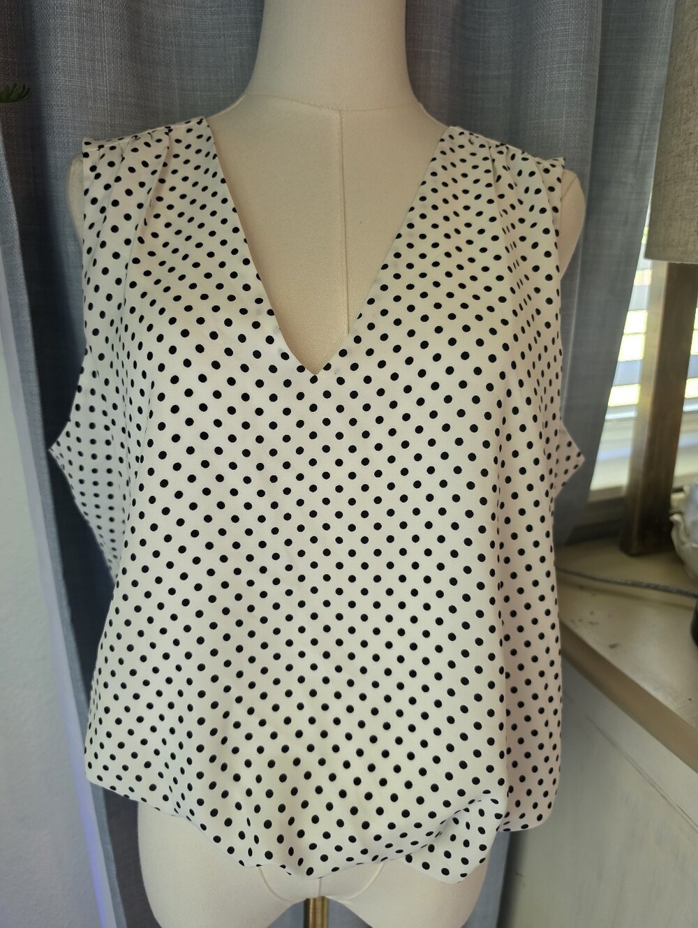 NWT Loft Polkadot Top